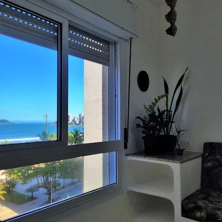 Vista Da Praia! Melhor Local Da Cidade! Apartment Guaruja Bagian luar foto