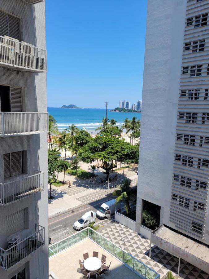 Vista Da Praia! Melhor Local Da Cidade! Apartment Guaruja Bagian luar foto