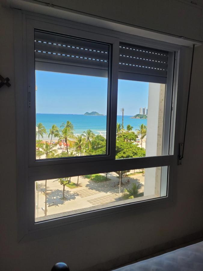 Vista Da Praia! Melhor Local Da Cidade! Apartment Guaruja Bagian luar foto